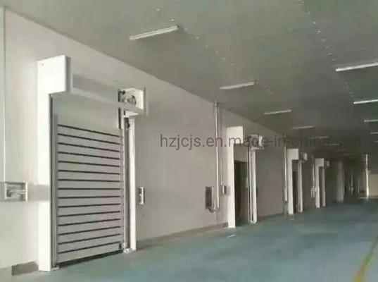 Max Size W8000mm*H8000mm Güvenlik Depoları için Alüminyum Alaşım Yüksek Hızlı Kapalı Kapı