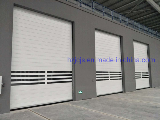 Alüminyum Alaşım JTM-D03 Hızlı yuvarlama ve kapak Spiral Depo Rüzgar Kalkanı Otomatik Kapı