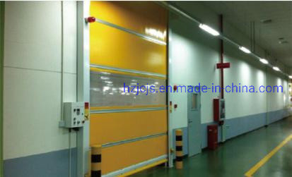 JTM-D02 Özelleştirme Yüksek Hızlı Rulo ve Kapak Spiral Güvenlik Otomatik Depo Kapısı