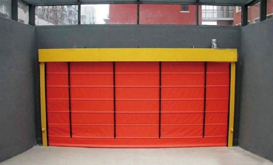 Koruma Sınıfı IP55 Depo Güvenliği İçin Hızlı Yuvarlanma Alloy Roller Shutter Kapısı