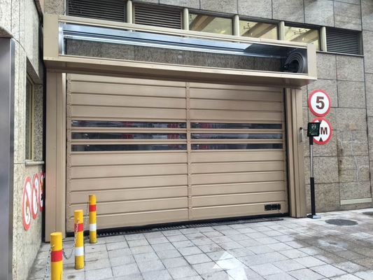 Alüminyum Alaşım Yüksek Hızlı Yuvarlak Garaj Kapısı IP55 Koruma Sınıfı Özel