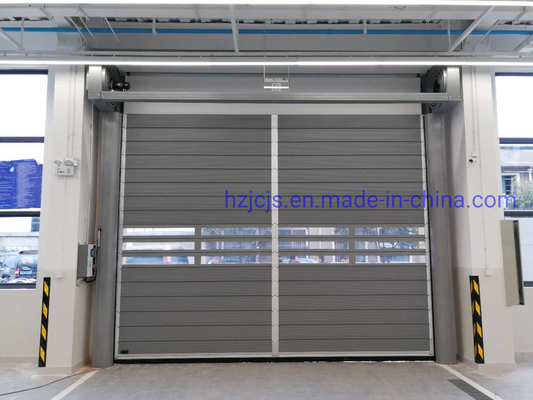 Otomatik Güvenlik Alüminyum Alaşım Depo Kapısı Depo Yönetimi için Garaj Kapısı