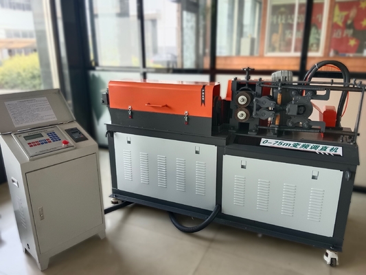 1400*590*800mm 5mm-10mm Metal Bar Çelik Bar Rebar için Düzleştirme ve Kesme Makinesi
