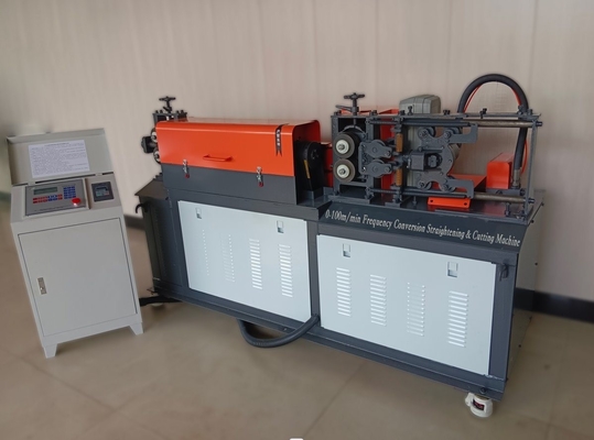 JCJST5-100 Özelliklendirme seçenekleri ile yuvarlak çubuk rebar düzeltme ve kesme makinesi